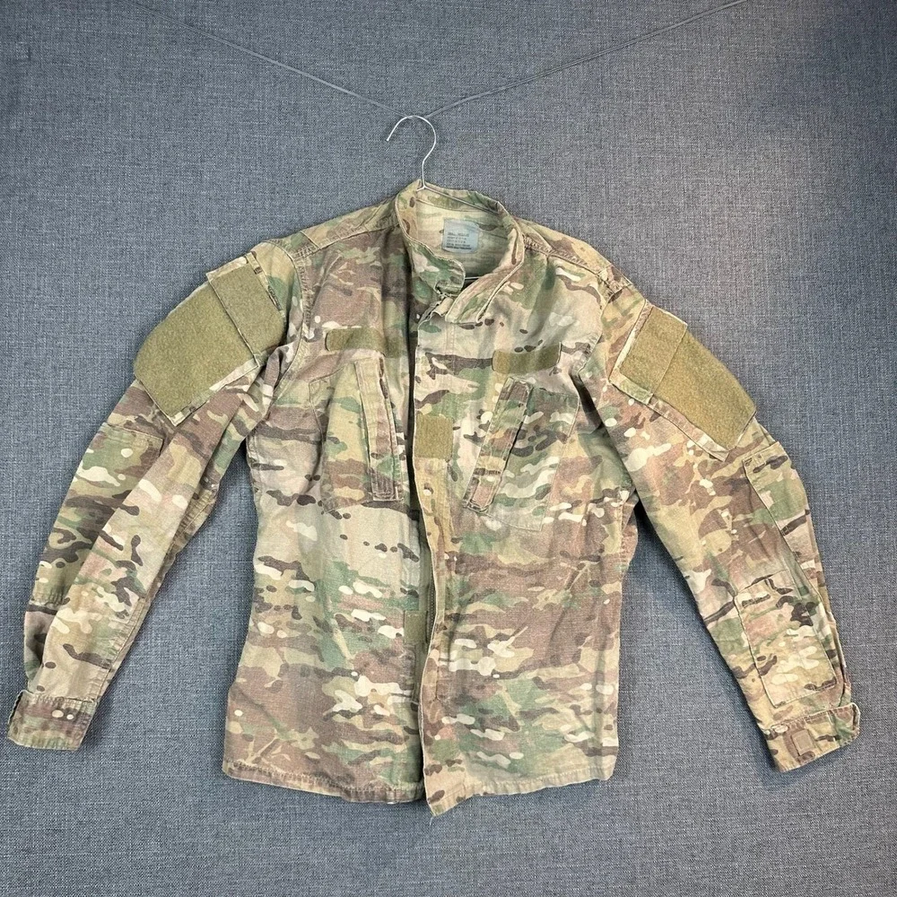Multicam Combat Shirt Military Army Tactical Camo Jacket Small Regular - Picture 1 of 6